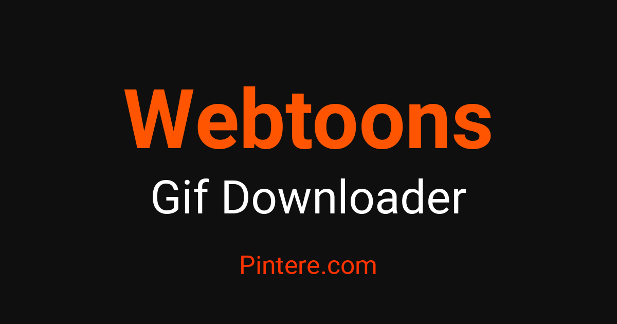 Agitoon Webtoons GIF Downloader — Pin Animated Moments – Pintere